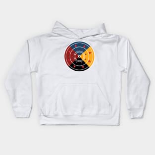 Mashkiki Ditibinigan Medicine Wheel WAWEZHI CANADA Kids Hoodie